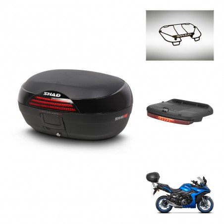 SHAD Baul SH46 + soporte montaje accesorios 45 L KIT-444624