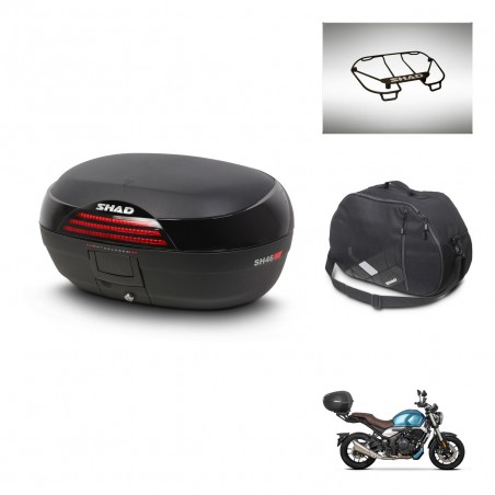 SHAD Baul SH46 + soporte montaje accesorios 45 L KIT-444641