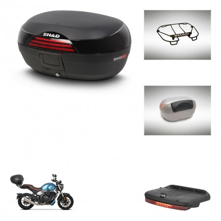 SHAD Baul SH46 + soporte montaje accesorios 45 L KIT-444644