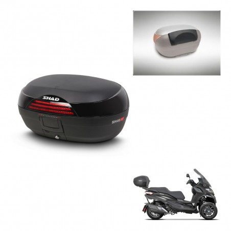 SHAD Trunk SH46 + mounting bracket backrest 45 L KIT-444667