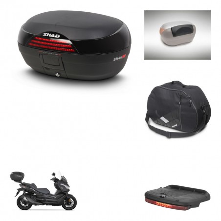 SHAD Baul SH46 + soporte montaje accesorios 45 L KIT-444686