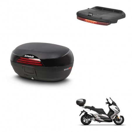 SHAD Baul SH46 + soporte montaje luz de freno 45 L KIT-444696