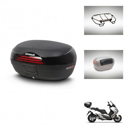 SHAD Baul SH46 + soporte montaje accesorios 45 L KIT-444707