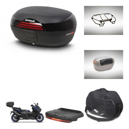 SHAD SH46 trunk + mounting bracket accessories 45 L KIT-444726