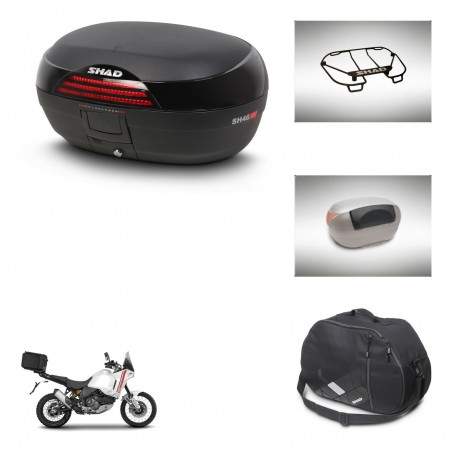 SHAD Baul SH46 + soporte montaje accesorios 45 L KIT-444757