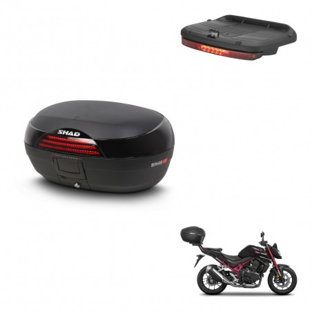 SHAD Trunk SH46 + mounting bracket brake light 45 L KIT-444760