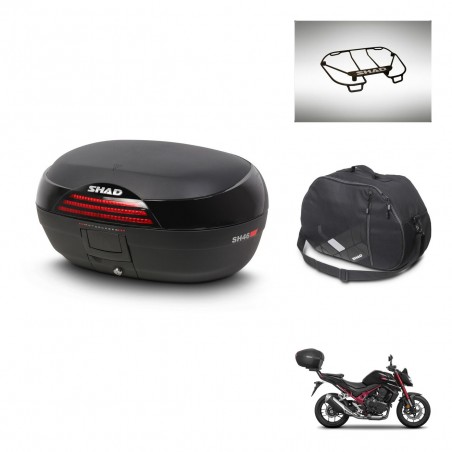 SHAD Baul SH46 + soporte montaje accesorios 45 L KIT-444769
