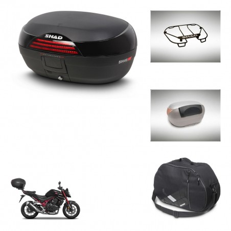SHAD Baul SH46 + soporte montaje accesorios 45 L KIT-444773