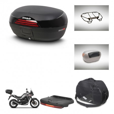 SHAD Baul SH46 + soporte montaje accesorios 45 L KIT-444790