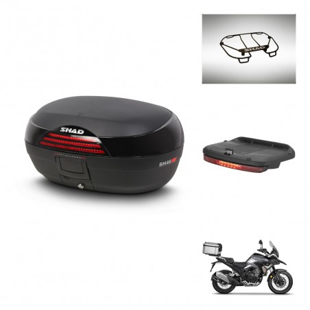 SHAD Baul SH46 + soporte montaje accesorios 45 L KIT-444816