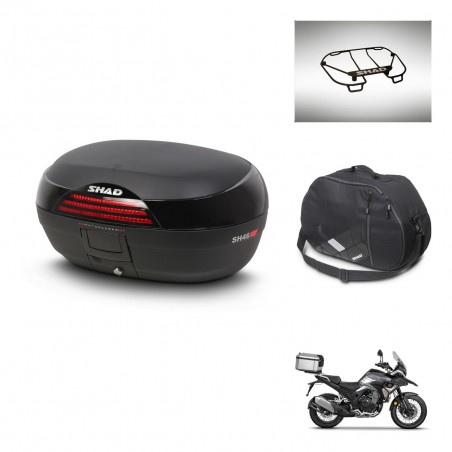 SHAD Baul SH46 + soporte montaje accesorios 45 L KIT-444817