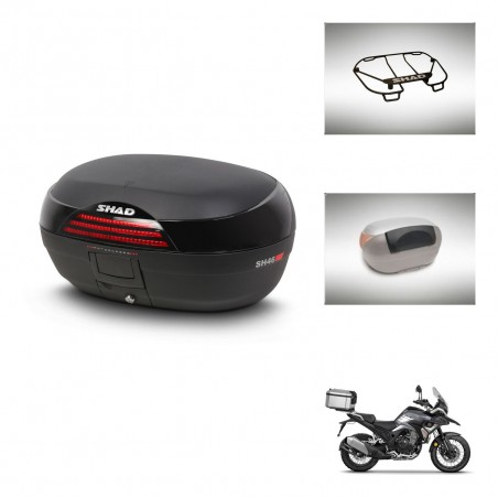 SHAD Baul SH46 + soporte montaje accesorios 45 L KIT-444819