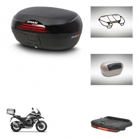 SHAD Baul SH46 + soporte montaje accesorios 45 L KIT-444820