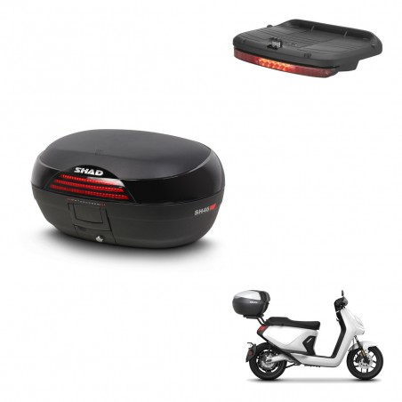 SHAD Baul SH46 + soporte montaje luz de freno 45 L KIT-444824