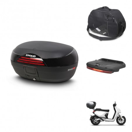 SHAD Baul SH46 + soporte montaje accesorios 45 L KIT-444826