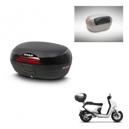 SHAD Trunk SH46 + mounting bracket backrest 45 L KIT-444827