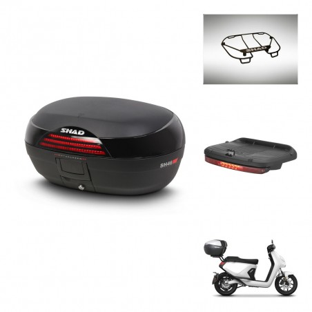 SHAD Baul SH46 + soporte montaje accesorios 45 L KIT-444832