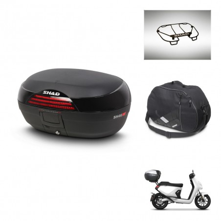 SHAD Baul SH46 + soporte montaje accesorios 45 L KIT-444833
