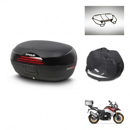 SHAD Baul SH46 + soporte montaje accesorios 45 L KIT-444849
