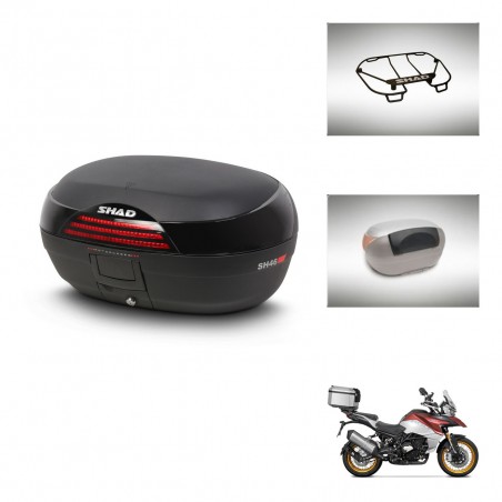 SHAD Baul SH46 + soporte montaje accesorios 45 L KIT-444851