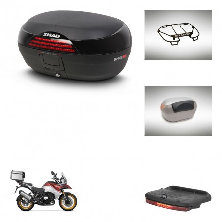 SHAD Baul SH46 + soporte montaje accesorios 45 L KIT-444852