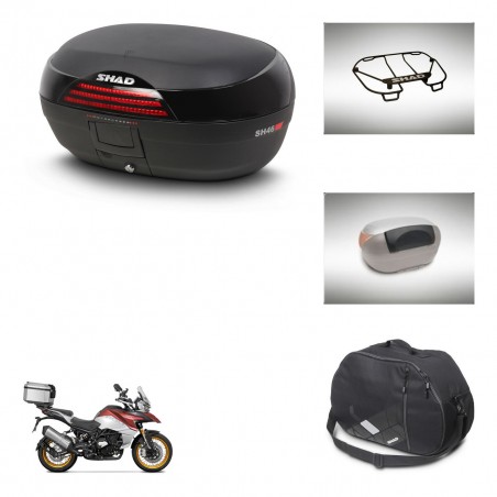 SHAD Baul SH46 + soporte montaje accesorios 45 L KIT-444853