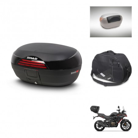 SHAD SH46 trunk + mounting bracket accessories 45 L KIT-444861