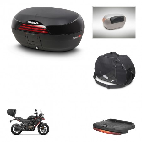 SHAD Baul SH46 + soporte montaje accesorios 45 L KIT-444862