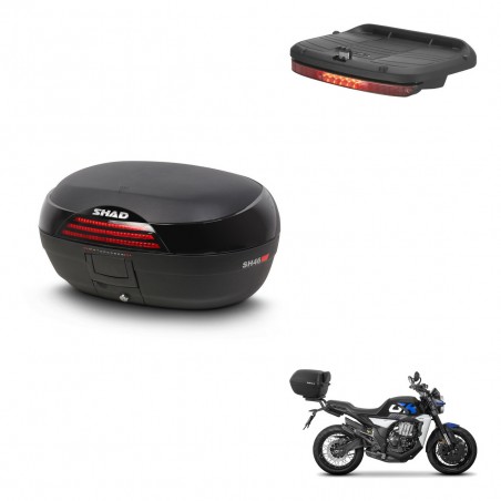 SHAD Trunk SH46 + mounting bracket brake light 45 L KIT-444888