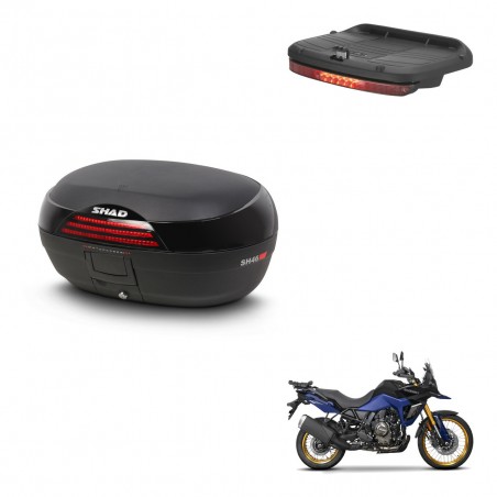 SHAD Baul SH46 + soporte montaje luz de freno 45 L KIT-444904