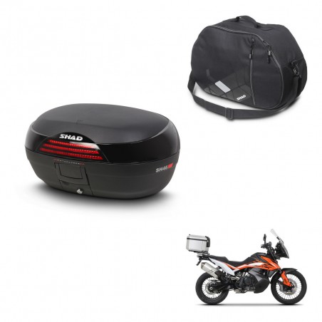 SHAD Baul SH46 + soporte montaje bolsa interna 45 L KIT-444921