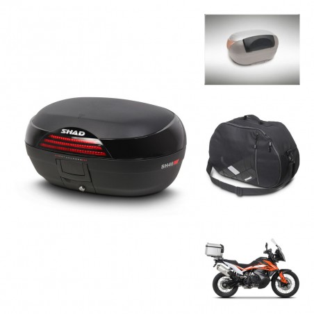 SHAD Baul SH46 + soporte montaje accesorios 45 L KIT-444925