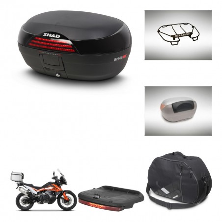 SHAD Baul SH46 + soporte montaje accesorios 45 L KIT-444934