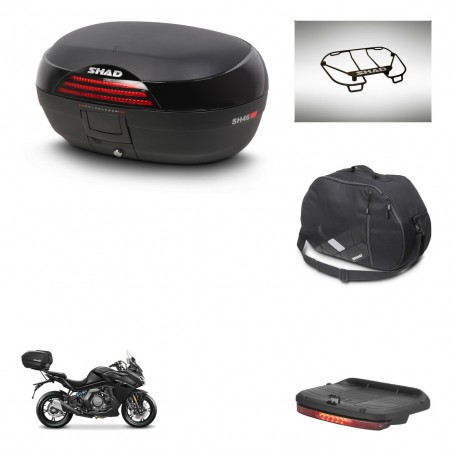 SHAD Baul SH46 + soporte montaje accesorios 45 L KIT-444962