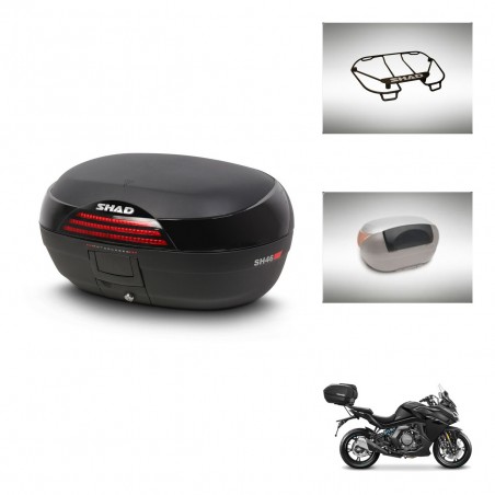 SHAD SH46 trunk + mounting bracket accessories 45 L KIT-444963