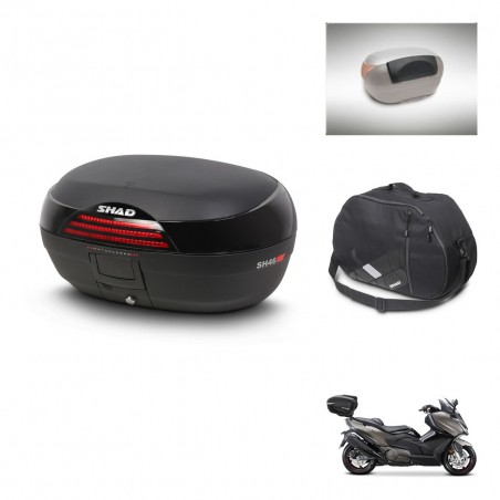 SHAD SH46 trunk + mounting bracket accessories 45 L KIT-444973