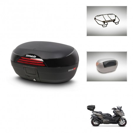 SHAD Baul SH46 + soporte montaje accesorios 45 L KIT-444979