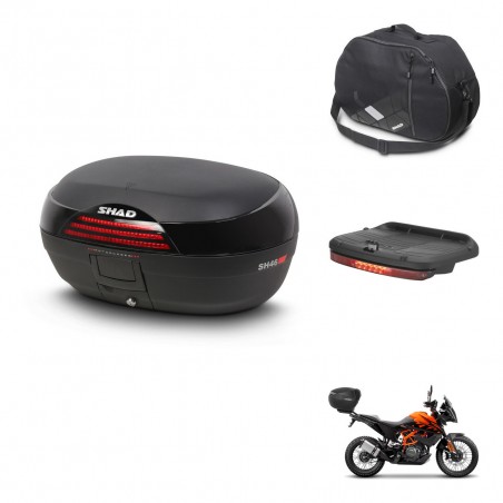 SHAD Baul SH46 + soporte montaje accesorios 45 L KIT-444986