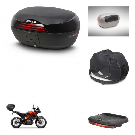 SHAD Baul SH46 + soporte montaje accesorios 45 L KIT-444990