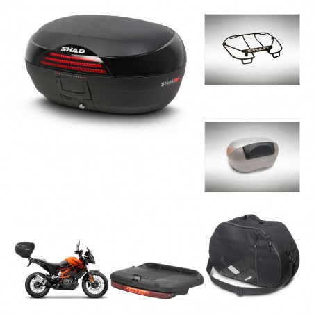 SHAD Baul SH46 + soporte montaje accesorios 45 L KIT-444998