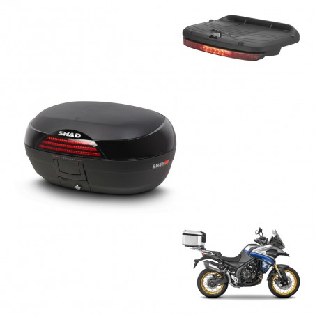 SHAD Baul SH46 + soporte montaje luz de freno 45 L KIT-445048