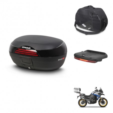 SHAD Baul SH46 + soporte montaje accesorios 45 L KIT-445050