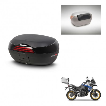 SHAD Trunk SH46 + mounting bracket backrest 45 L KIT-445051