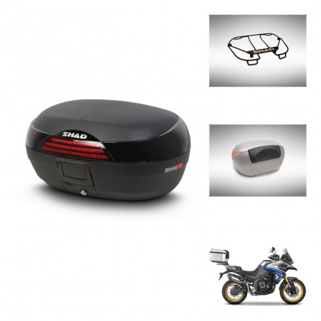 SHAD Baul SH46 + soporte montaje accesorios 45 L KIT-445059