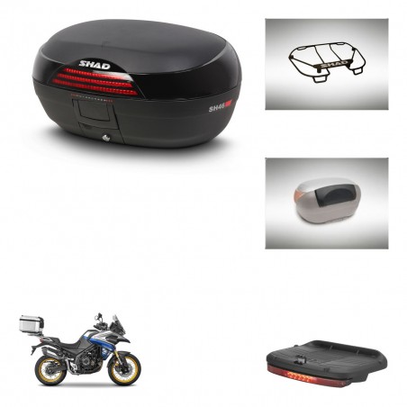 SHAD SH46 trunk + mounting bracket accessories 45 L KIT-445060