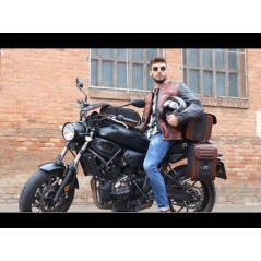 SHAD Alforja trasera portabultos SR38 CAFE RACER STYLE 1U X0SR38