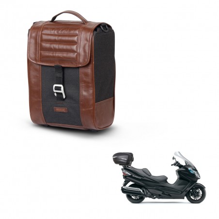 SHAD Baul maleta + soporte montaje SR38 CAFE RACER STYLE 1U KIT-445094