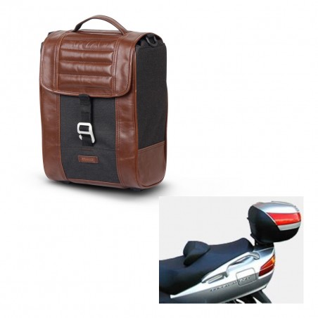 SHAD Baul maleta + soporte montaje SR38 CAFE RACER STYLE 1U KIT-445095