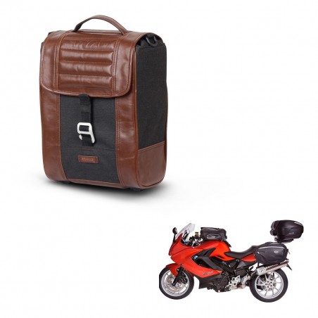 SHAD Baul maleta + soporte montaje SR38 CAFE RACER STYLE 1U KIT-445111