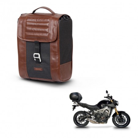 SHAD Baul maleta + soporte montaje SR38 CAFE RACER STYLE 1U KIT-445121